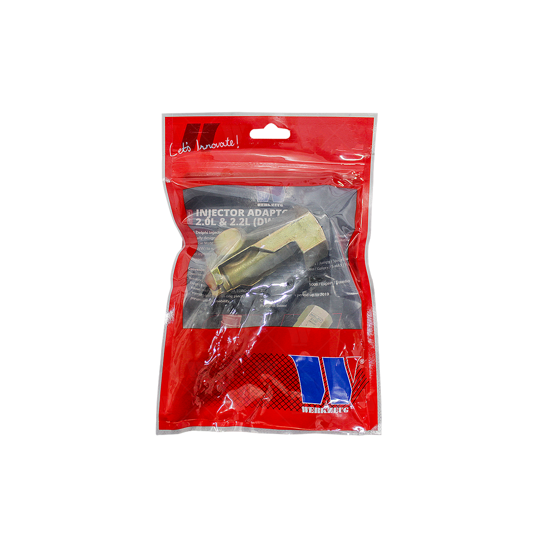 Adaptador universal para extractor nuemático,inyectores diesel PSA 2.0L y 2.2L (DW10 / DW12) 5150-WW