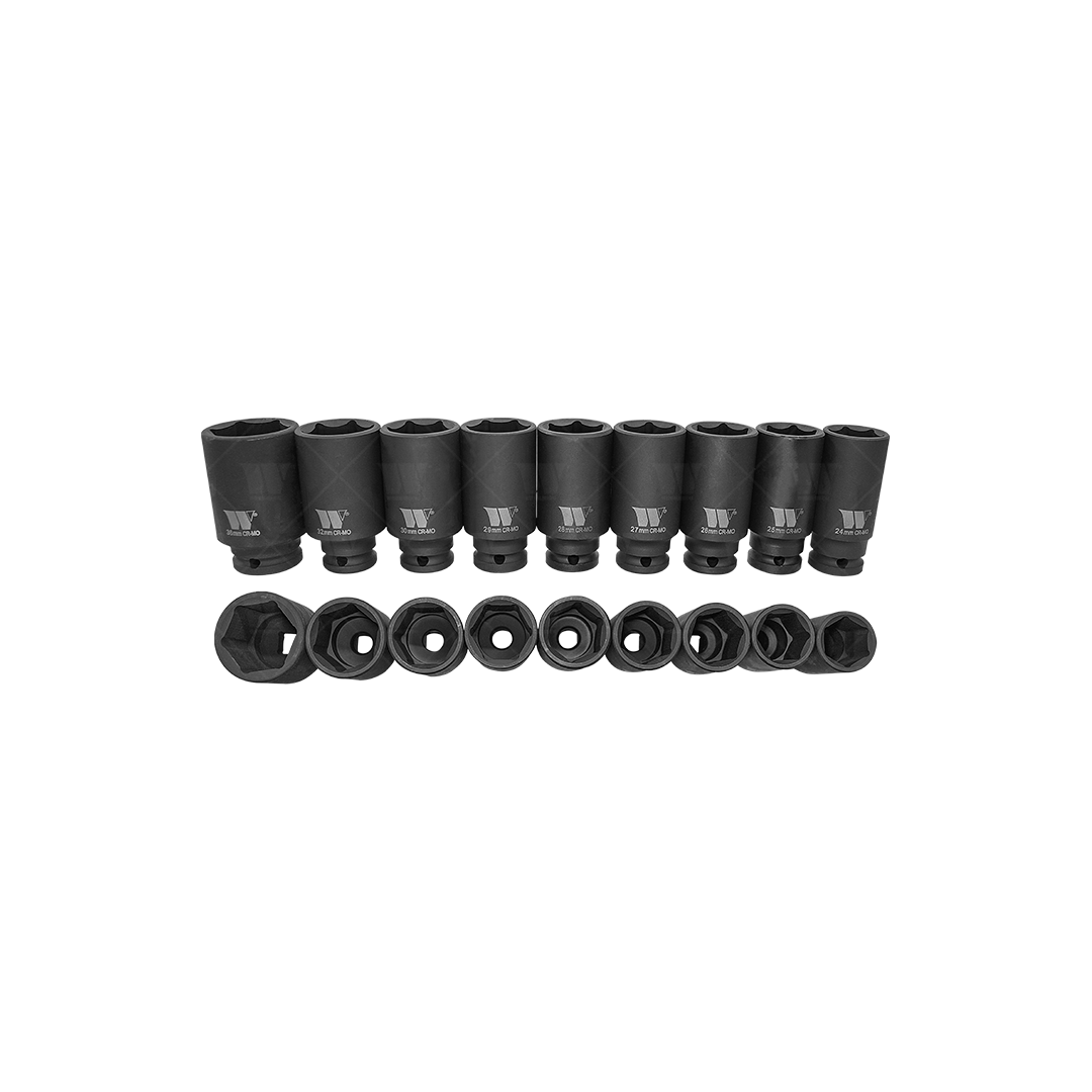 Juego Maestro de Dados de Impacto; Master Dynamic-Wall-Drive, impacto, 1/2''dr 3930-WW