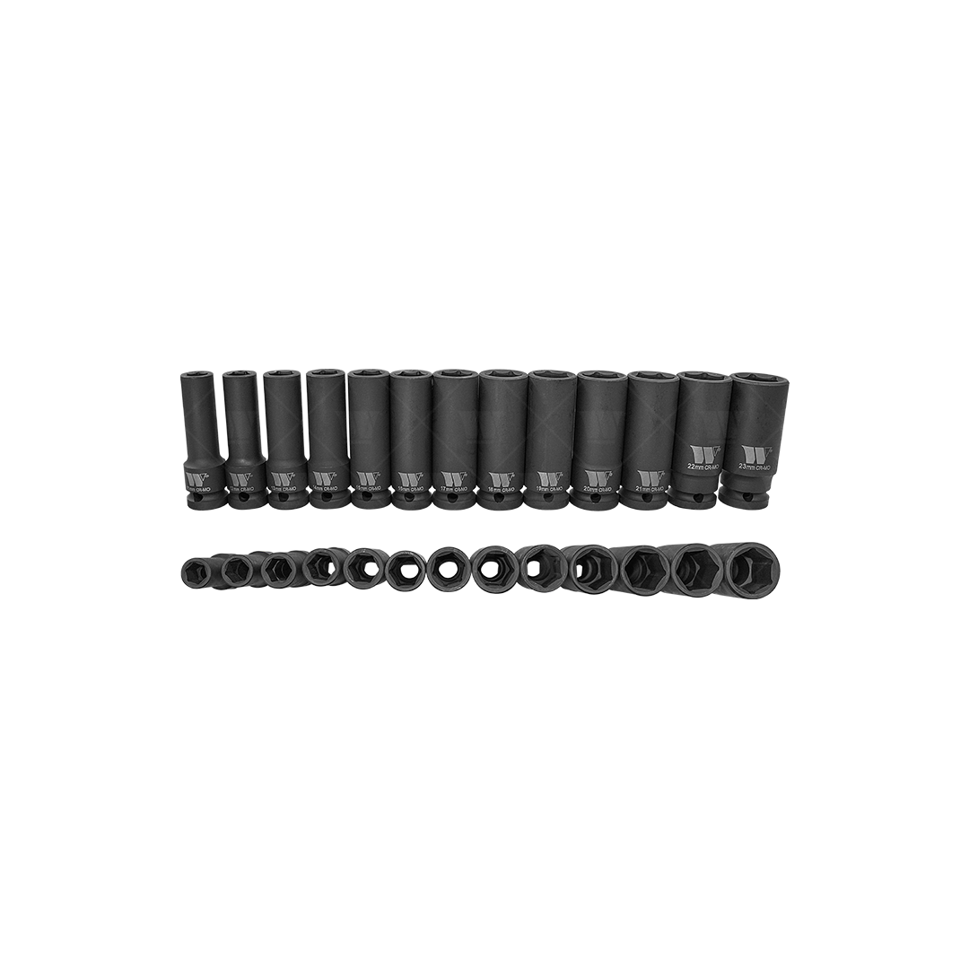 Juego Maestro de Dados de Impacto; Master Dynamic-Wall-Drive, impacto, 1/2''dr 3930-WW