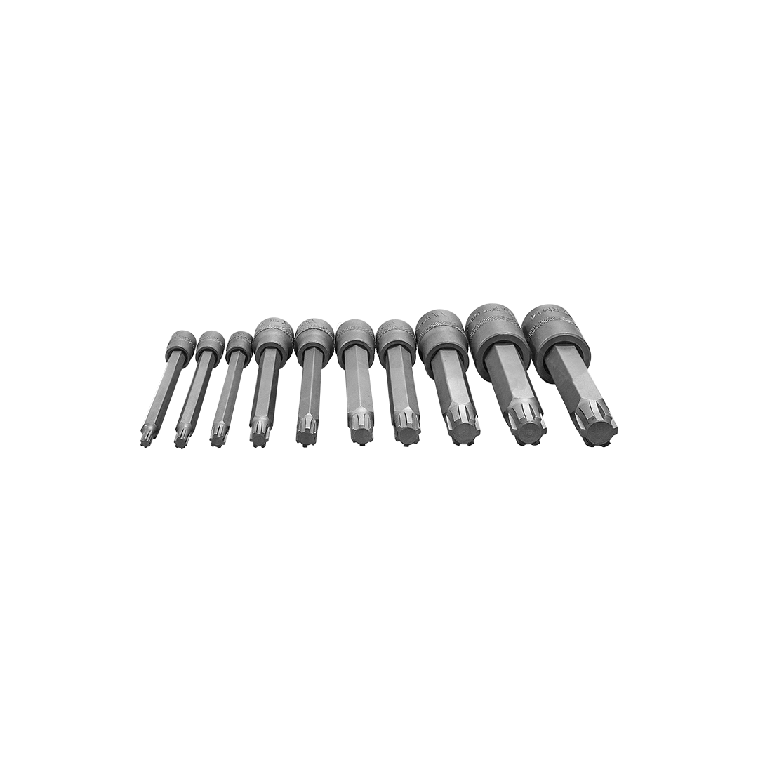 Juego maestro de puntas de vaso; 67 piezas extralargas, Torx, Etorx, Allen 6015-WW