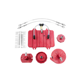 Juego de adaptadores para purga de frenos; Universal para Audi, BMW, Ford, Honda, Nissan, Opel, VW 44317-WW