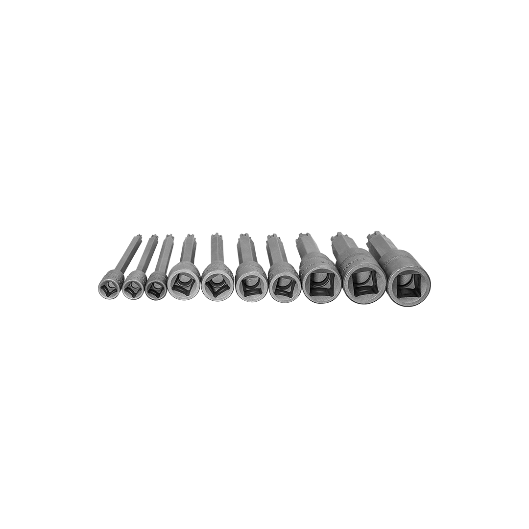 Juego maestro de puntas de vaso; 67 piezas extralargas, Torx, Etorx, Allen 6015-WW