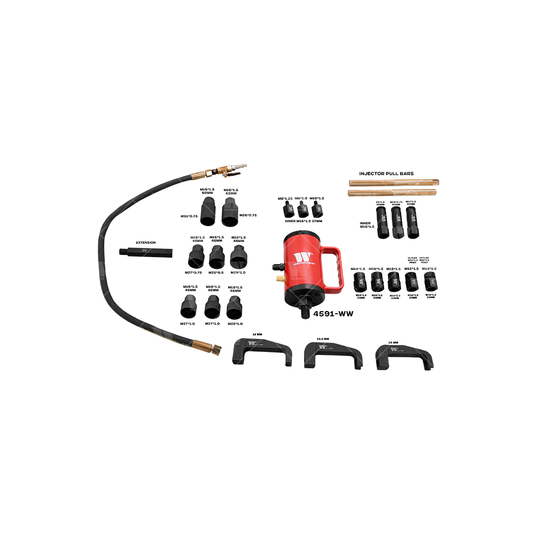 Extractor nuemático para inyectores diesel; Welzh Vibración Mate 4591-WW