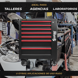 FORT - Gabinete para herramientas con ruedas - 7 cajones