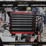 MAX - Gabinete para herramientas con ruedas - 7 cajones