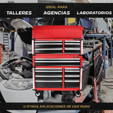 POWER XL - Gabinete para herramientas con ruedas - 18 cajones