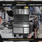 PRO - Estación de trabajo con ruedas - 4 módulos