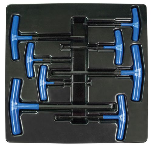 Juego de 8 Llaves Hexagonales con Mango en T 5016-WW