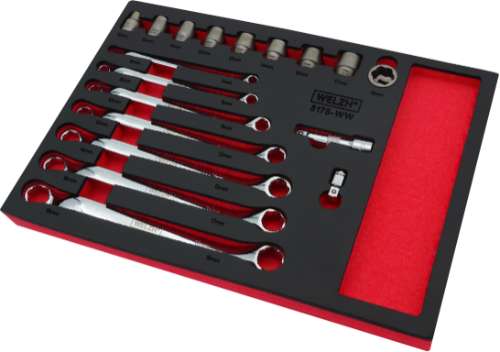 Kit de 18 Piezas de Dados Extractores de Pernos y Llaves 5175-WW
