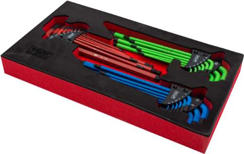 Juego de Llaves Allen de 27 Piezas S2 5348-WW