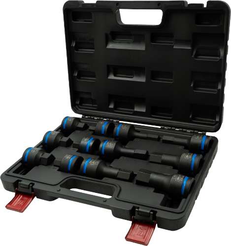 Juego de 12 piezas de dados hexagonales para impacto, 3/4'' de carraca, H14-H27 5947-WW
