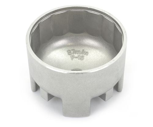 Llave para filtro de aceite de 16 ranuras para BMW-Volvo, 87 mm, 915