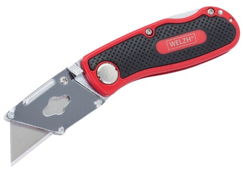 Cuchillo; Plegable con Clip, ''Rojo''