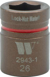 Tuerca de Seguridad Mate; Llave de Extracción 26mm