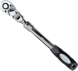 Carraca; telescópica, cabeza flexible, 1/2'' de carraca