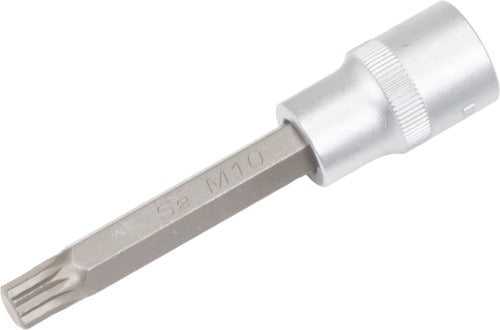 Vaso de Puntas M10 Longitud 100MM; Estriado 1/2" 5180-M10-100-WW