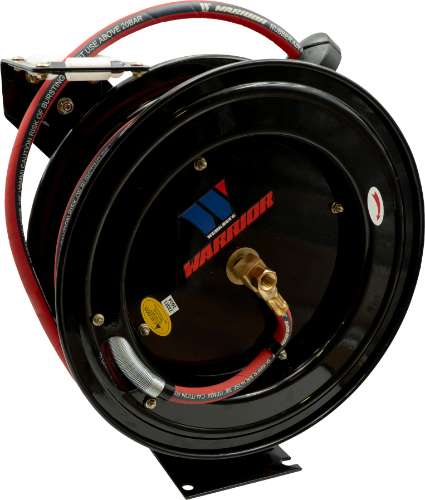 Carrete de Manguera de Aire Welzh-Warrior Pro; 3/8'' de Diámetro, 15 Metros de Longitud
