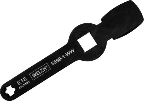 Llave de anillo estriada; E18