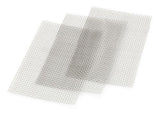 Malla reforzada de acero inoxidable de 3 piezas, 10 x 6 cm. 1242-8-WW