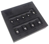 Juego de hexágonos de perfil bajo para impacto, 6-19 mm