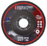 Disco de Láminas, Tipo 29, Óxido de Aluminio Grano 80 Ø115 mm (200 por Caja)
