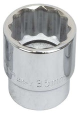 Llave de vaso superficial; 12 puntos 3/4'', 35mm. 11105-35-WW