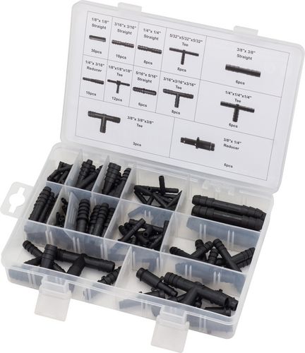 Kit de Conectores para Mangueras; Plástico, 113 Piezas