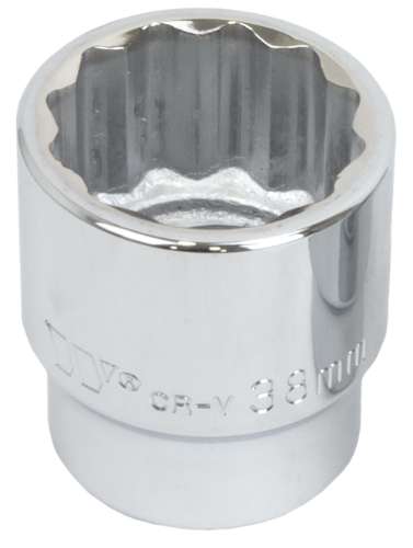 Vaso Bajo; 12 Puntas 3/4'', 38mm