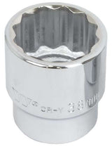 Vaso Bajo; 12 Puntas 3/4'', 38mm