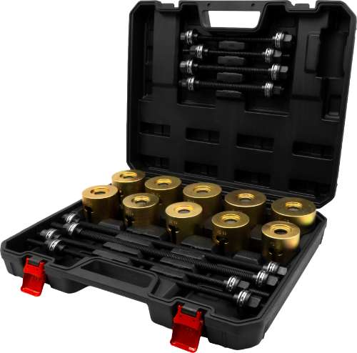 Juego universal de manguitos para prensar y extraer, 28 piezas
