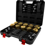 Juego universal de manguitos para prensar y extraer, 28 piezas