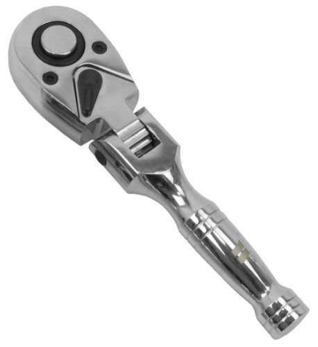 Carraca; Cabeza flexible corta; 1/2''dr