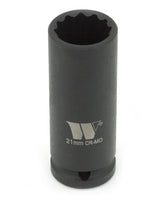 Vaso; de impacto profundo, 1/2'', 12 puntas, 34 mm