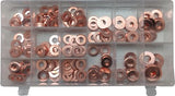 Kit de Sellos de Cobre para Inyectores; 150 Piezas