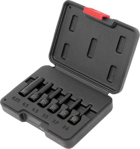 Juego de Dados Giratorios; 6 Piezas 1/4''dr