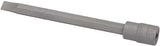 Juego de Dados Bit; Acero S2 1/4''dr Largo SL7