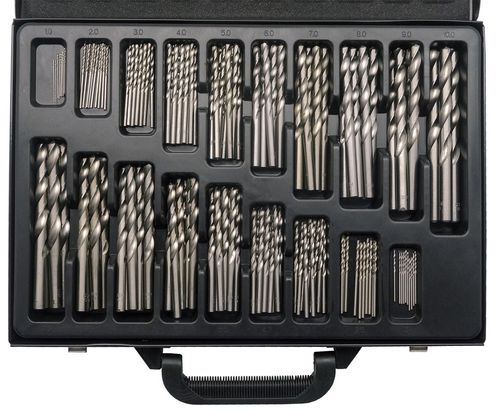 Juego de Brocas; Totalmente Rectificadas, Juego de 170 Piezas