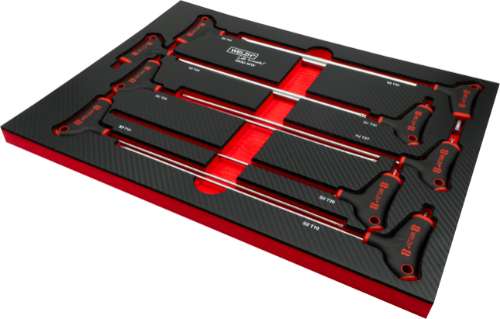 Juego de 9 Llaves Torx de Mango en T Extra Largas 5830-WW