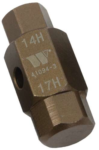 Llave para tapón de drenaje; 14 x 17 mm