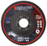 Disco de Láminas, Tipo 29, Óxido de Aluminio Grano 60 Ø115 mm (200 por Caja)