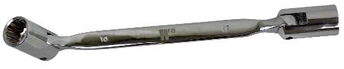 Llave de vaso giratoria de doble extremo; 16x17 mm