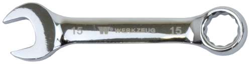 Llave Combinada Corta de 15 mm