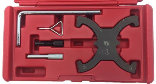 Juego de 5 piezas de herramientas para el calado de motor para motores Ford Focus 1.6 TI-VCT y 2.0 TDCI 4076-WW