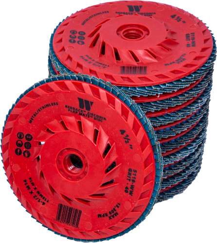 Disco Redback™ Zirconia Flap Mate™; Grano 40 (10 piezas)