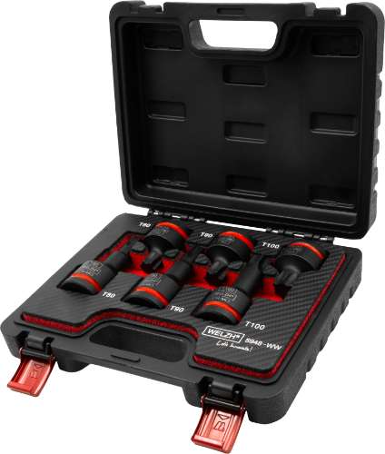 Juego de 6 Piezas de Impacto Torx, 3/4'' de Carraca T80-T100 5948-WW