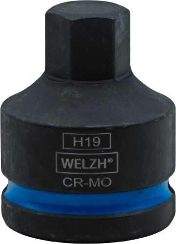 Hexágono de impacto; 3/4''dr H19 55 mm