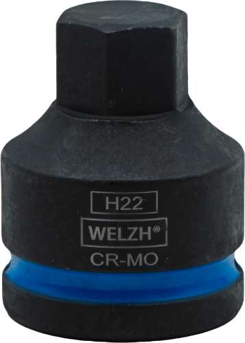 Hexágono de impacto; 3/4''dr H22 55 mm