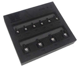 Dados de impacto Torx de perfil bajo T10-T50