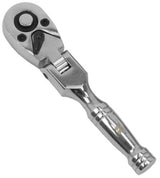 Carraca; Cabeza flexible corta; 1/4'' de pulgada