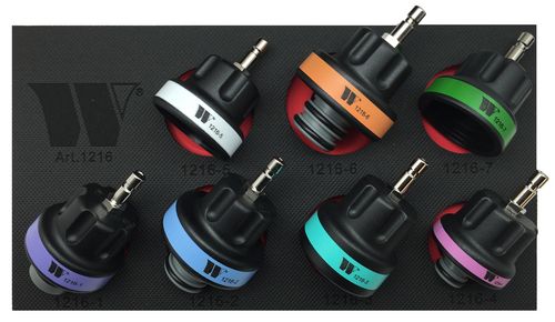 Set actualizado de adaptadores para radiador de 7 piezas 1216-WW